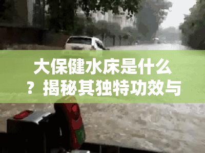 大保健水床是什么？揭秘其独特功效与使用体验，健康生活新选择