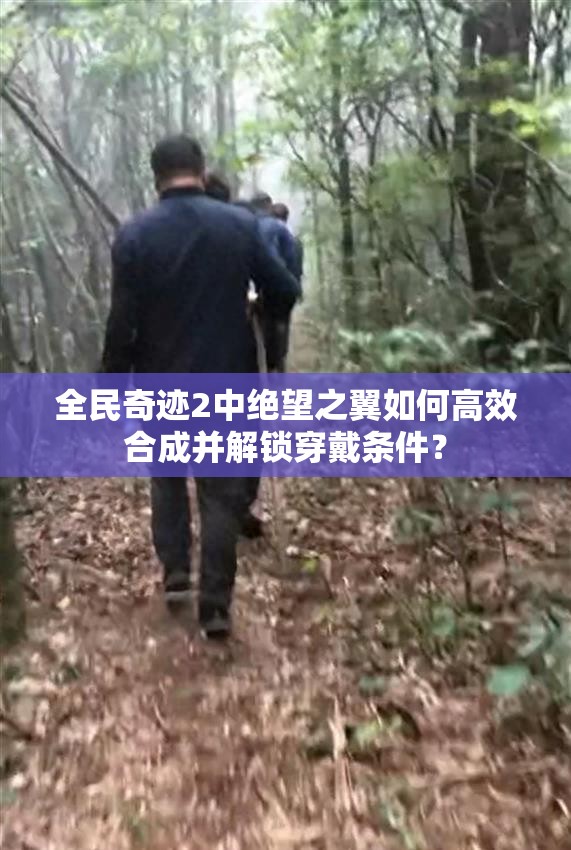 全民奇迹2中绝望之翼如何高效合成并解锁穿戴条件？