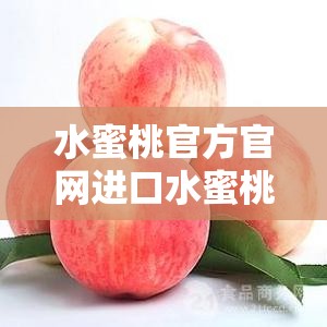 水蜜桃官方官网进口水蜜桃品种介绍及购买指南，了解最新进口水蜜桃价格与优惠活动