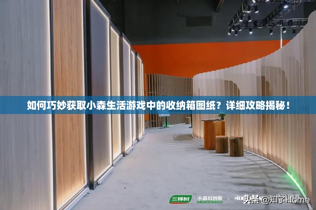 如何巧妙获取小森生活游戏中的收纳箱图纸？详细攻略揭秘！